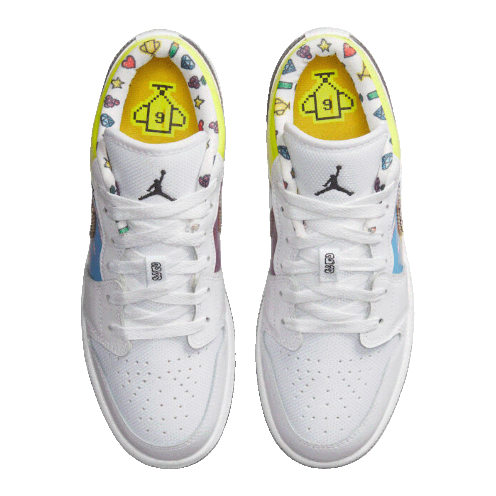 Nike Air Jordan 1 Low Old School Gaming (GS) Oben