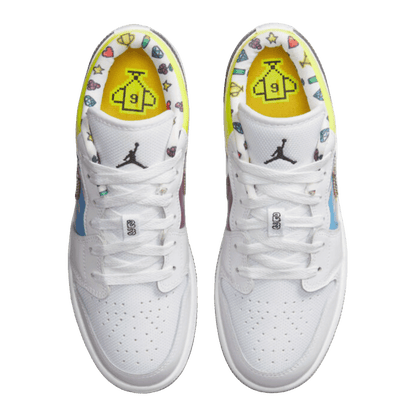 Nike Air Jordan 1 Low Old School Gaming (GS) Oben