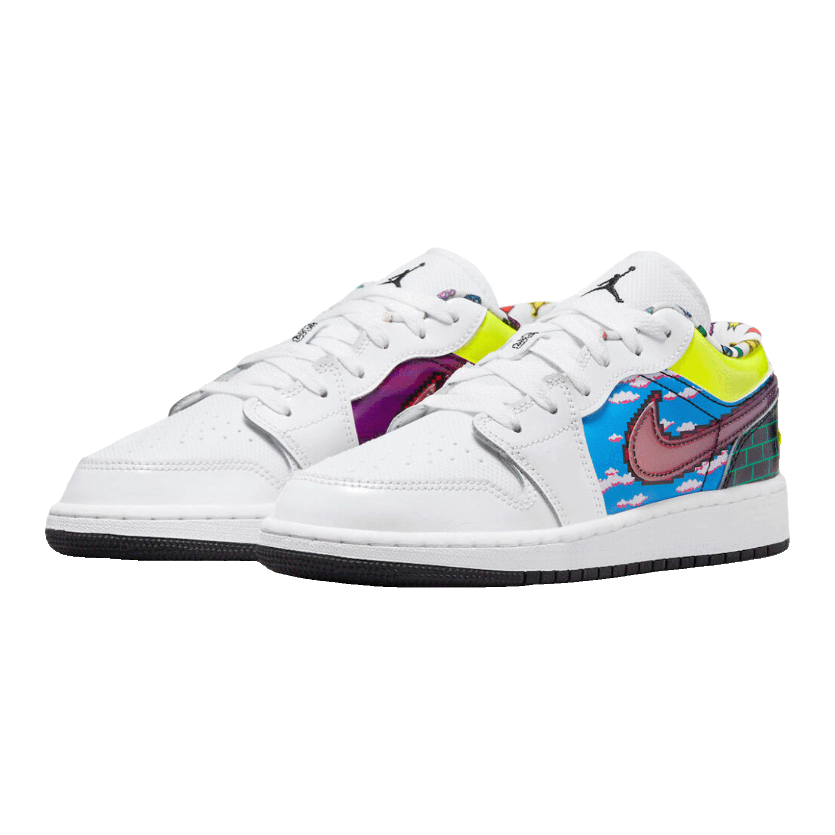Nike Air Jordan 1 Low Old School Gaming (GS) Side
