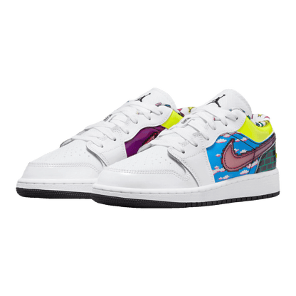 Nike Air Jordan 1 Low Old School Gaming (GS) Side