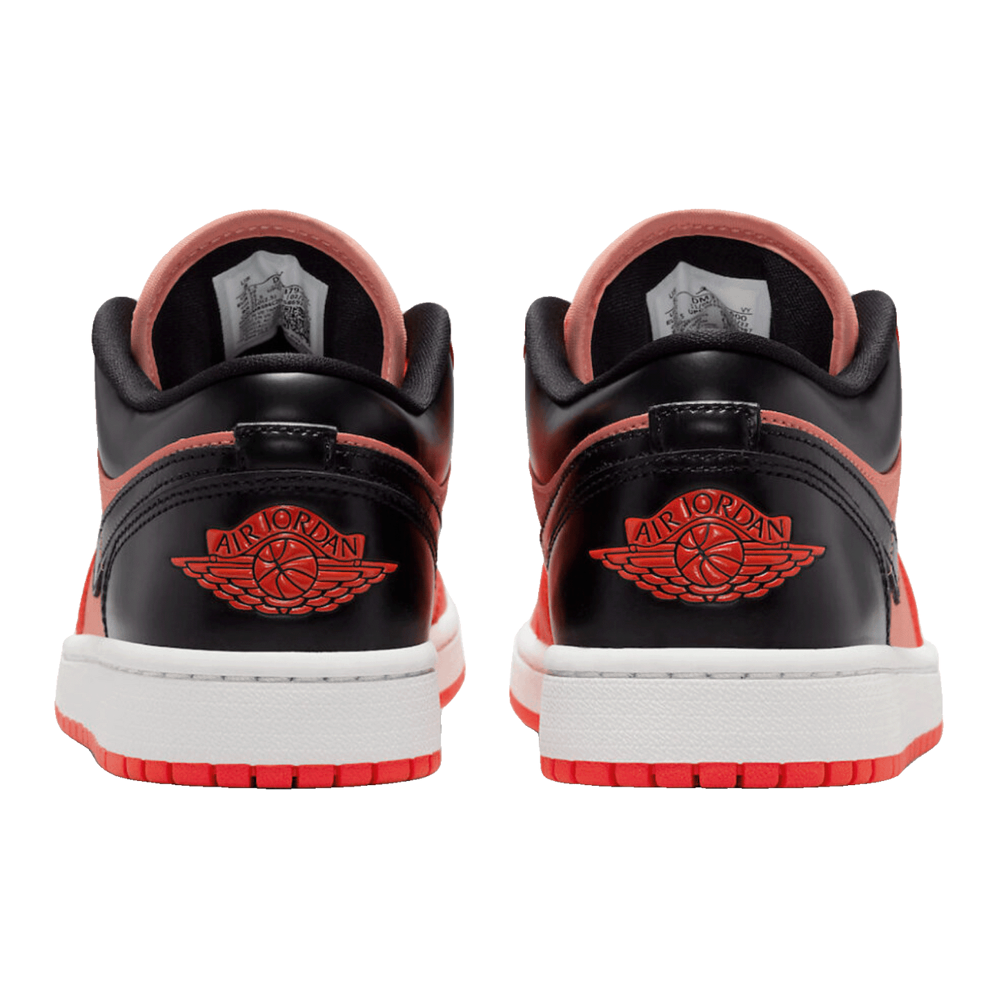Nike Air Jordan 1 Low Orange Black (W) Back