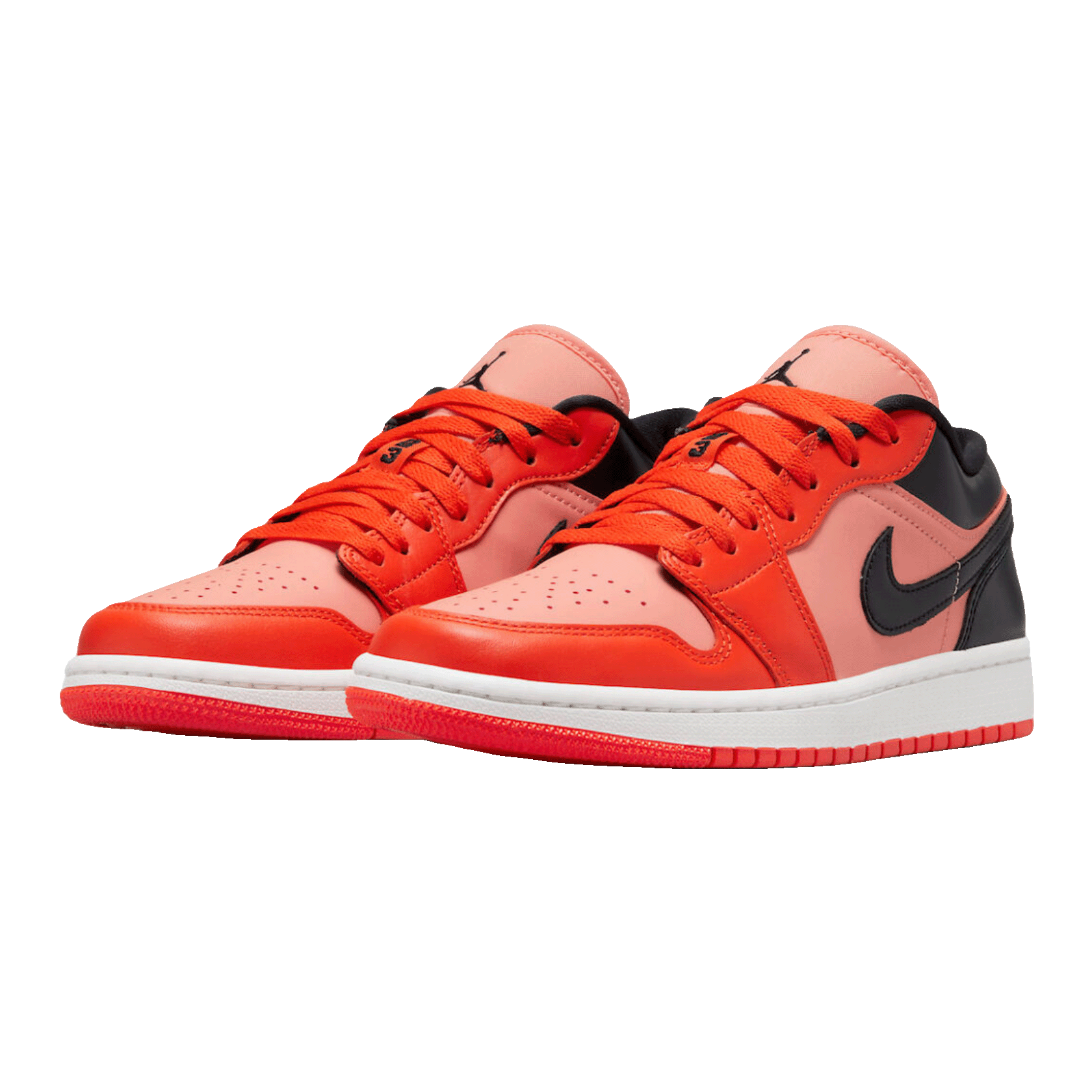 Nike Air Jordan 1 Low Orange Black (W) Side