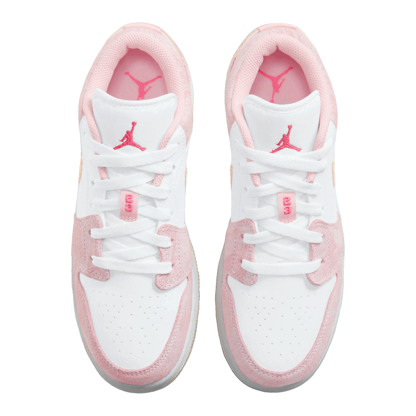 Nike Air Jordan 1 Low Paint Drip (GS) Oben