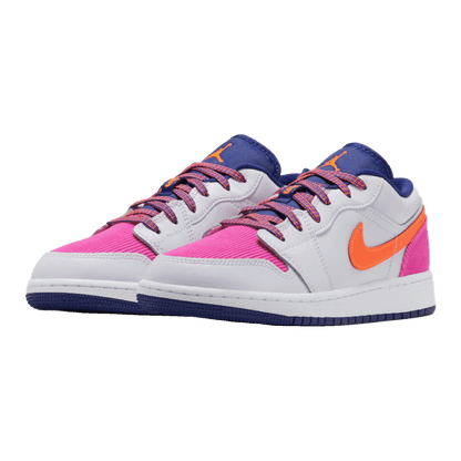 Nike Air Jordan 1 Low Pink Corduroy (GS) Side