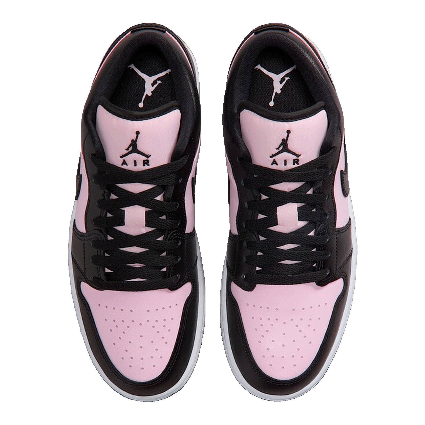 Nike Air Jordan 1 Low Pink Foam Black (W) Oben IO3394-663