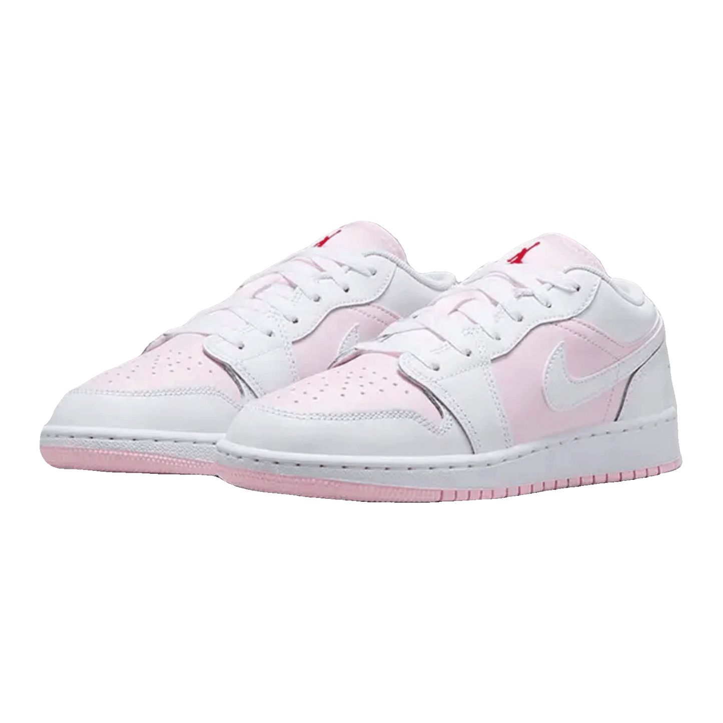 Nike Air Jordan 1 Low Pink Foam Fire Red White (GS) Side