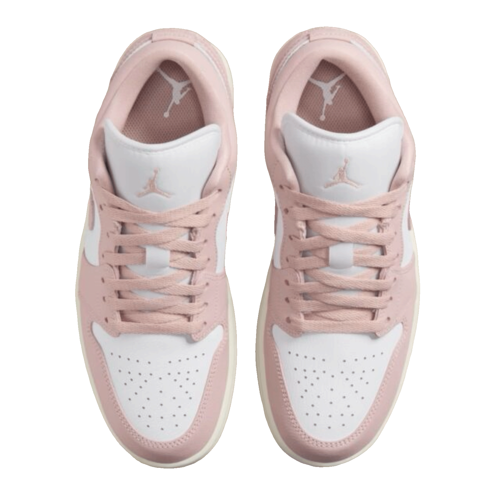 Nike Air Jordan 1 Low Pink Oxford (W) Oben
