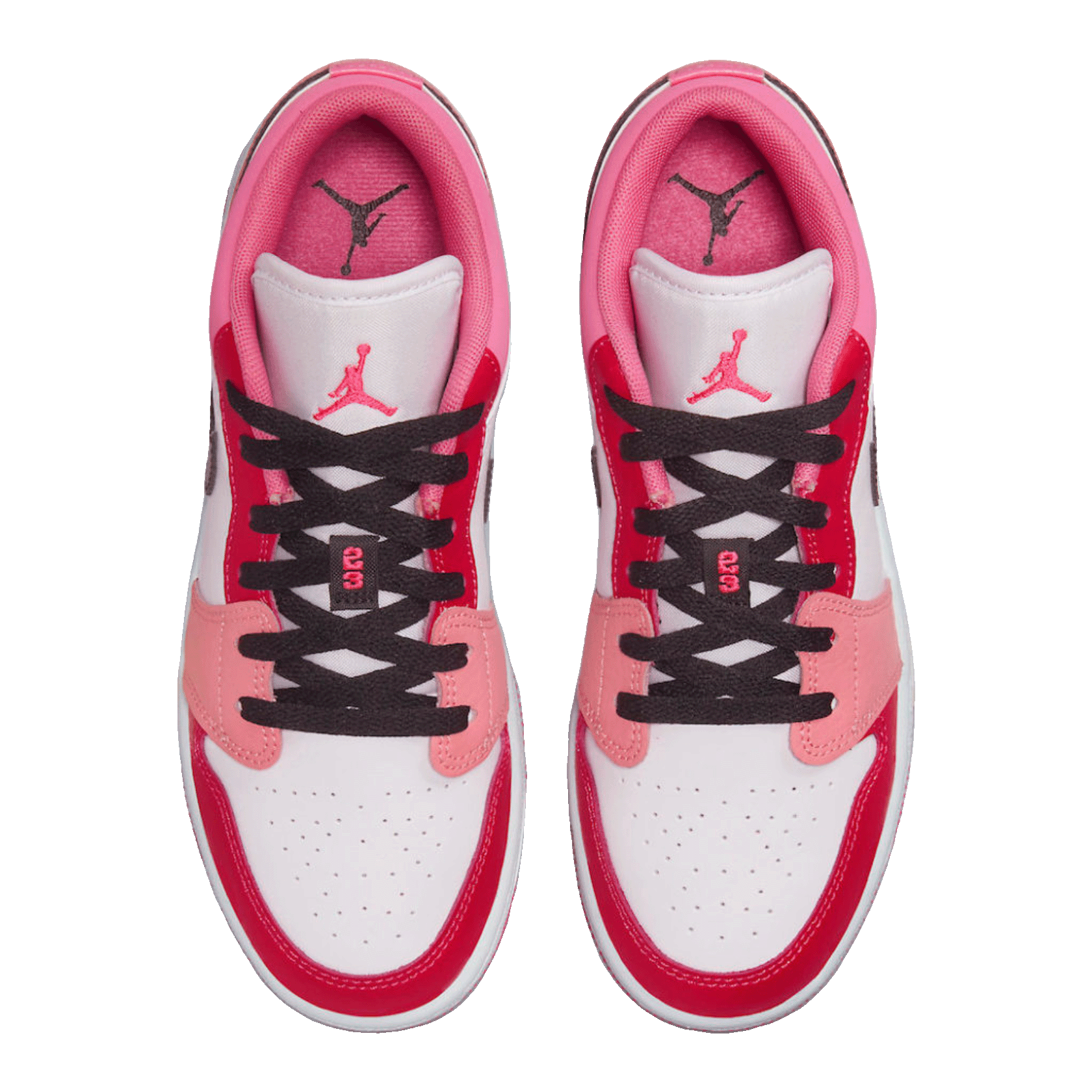 Nike Air Jordan 1 Low Pink Red (GS) Oben