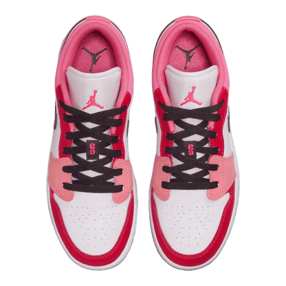 Nike Air Jordan 1 Low Pink Red (GS) Oben