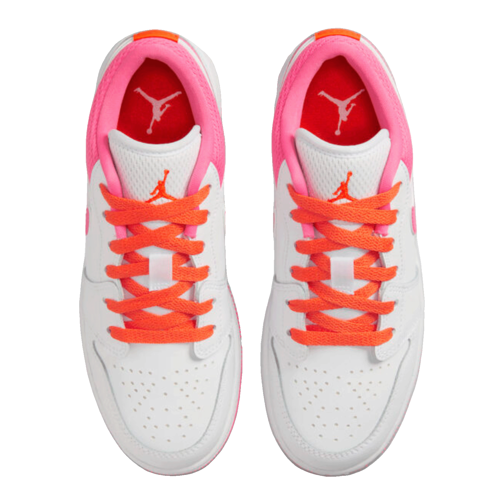 Nike Air Jordan 1 Low Pinksicle Orange (GS) Oben