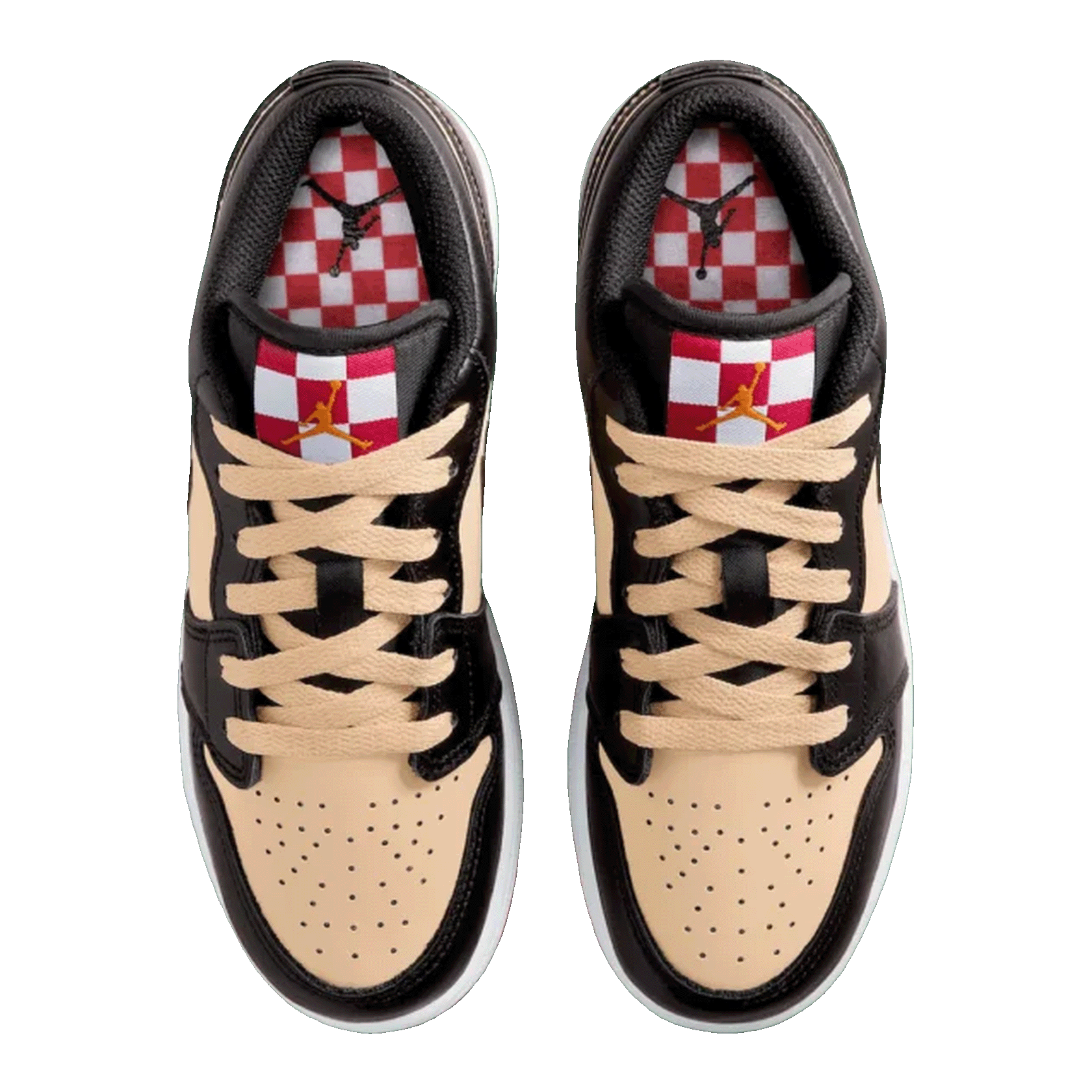 Nike Air Jordan 1 Low Pizza (GS) Oben HQ2016-200