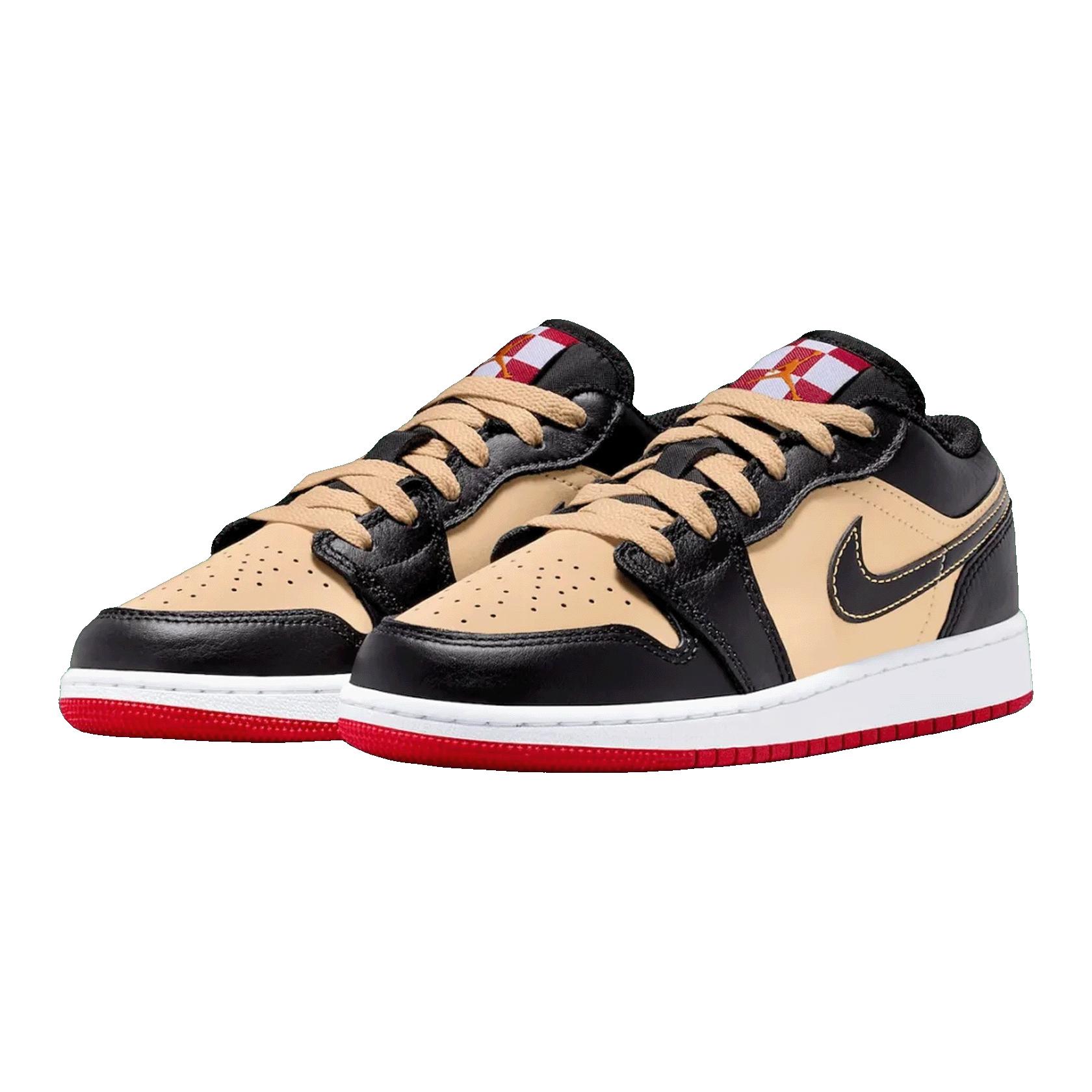 Nike Air Jordan 1 Low Pizza (GS) Side HQ2016-200