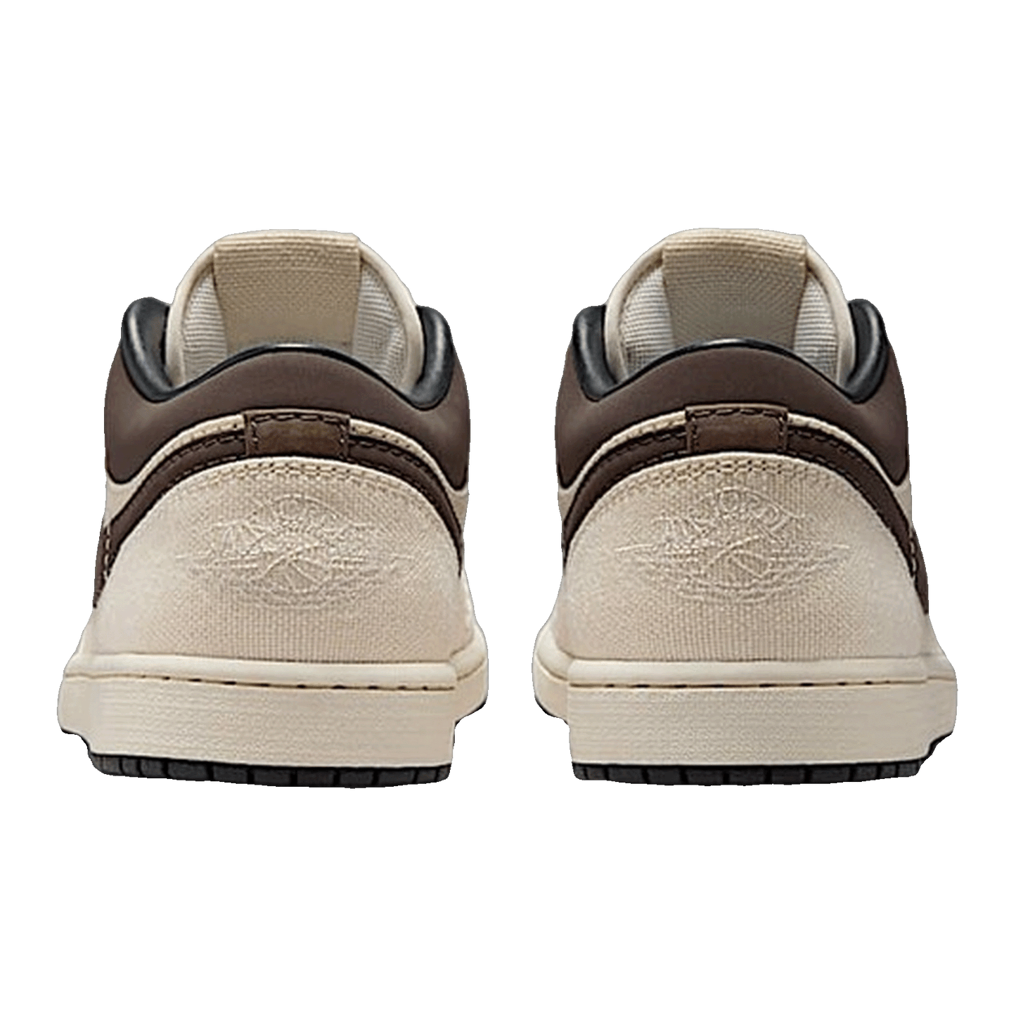 Nike Air Jordan 1 Low Premium Pale Ivory Off Noir Baroque Brown Back IB8058-110