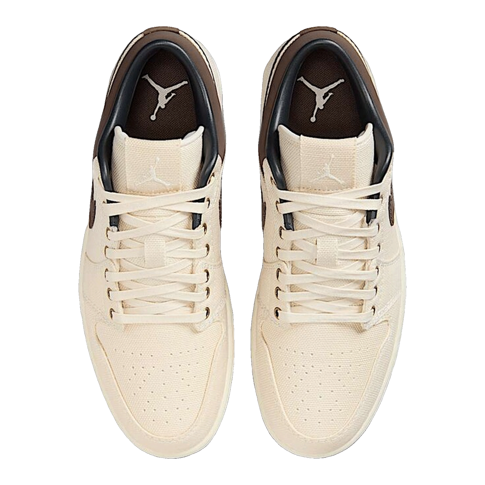 Nike Air Jordan 1 Low Premium Pale Ivory Off Noir Baroque Brown Oben IB8058-110