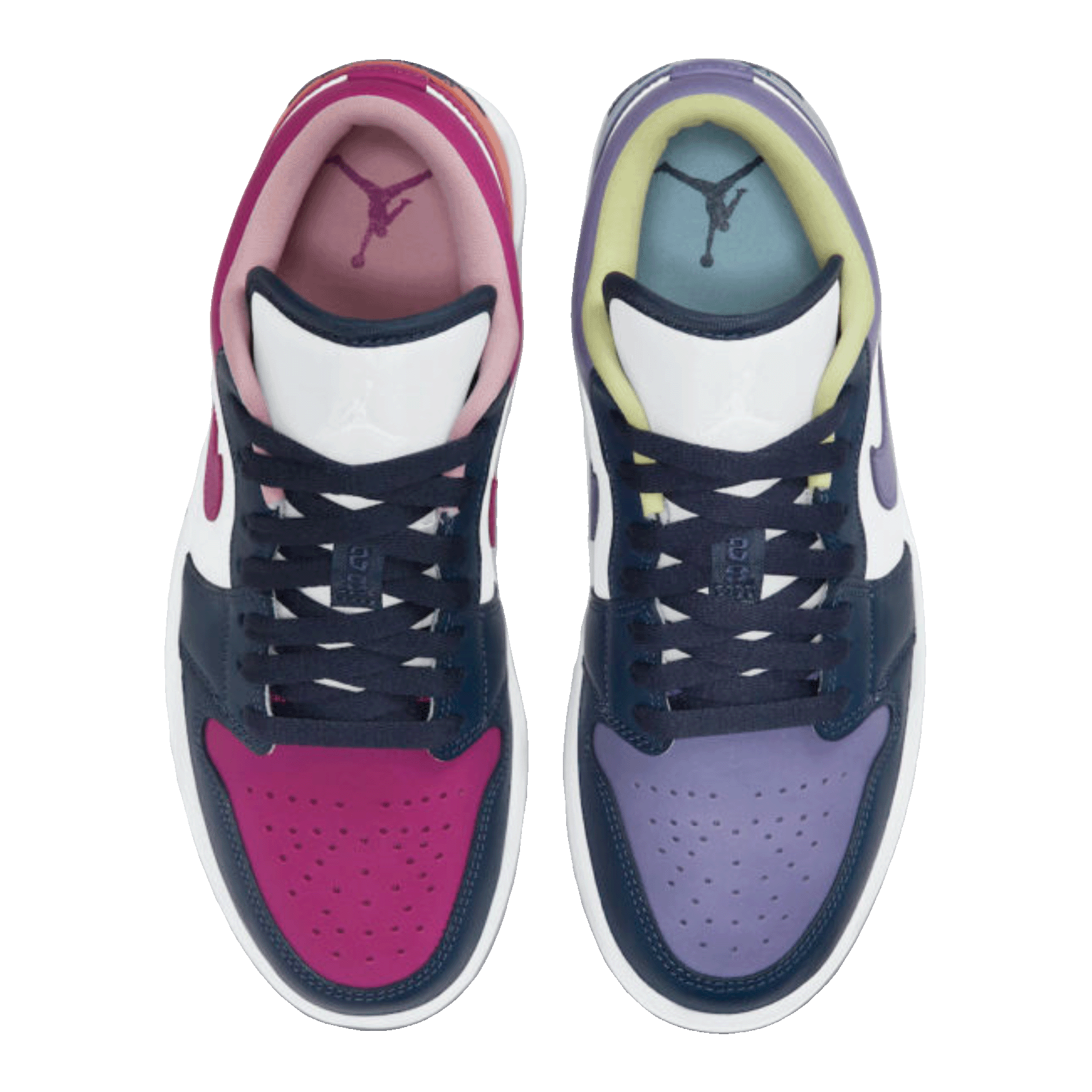 Nike Air Jordan 1 Low Purple Magenta (W) Oben