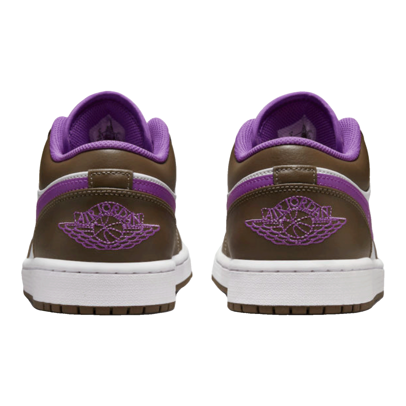 Nike Air Jordan 1 Low Purple Mocha (GS) Back