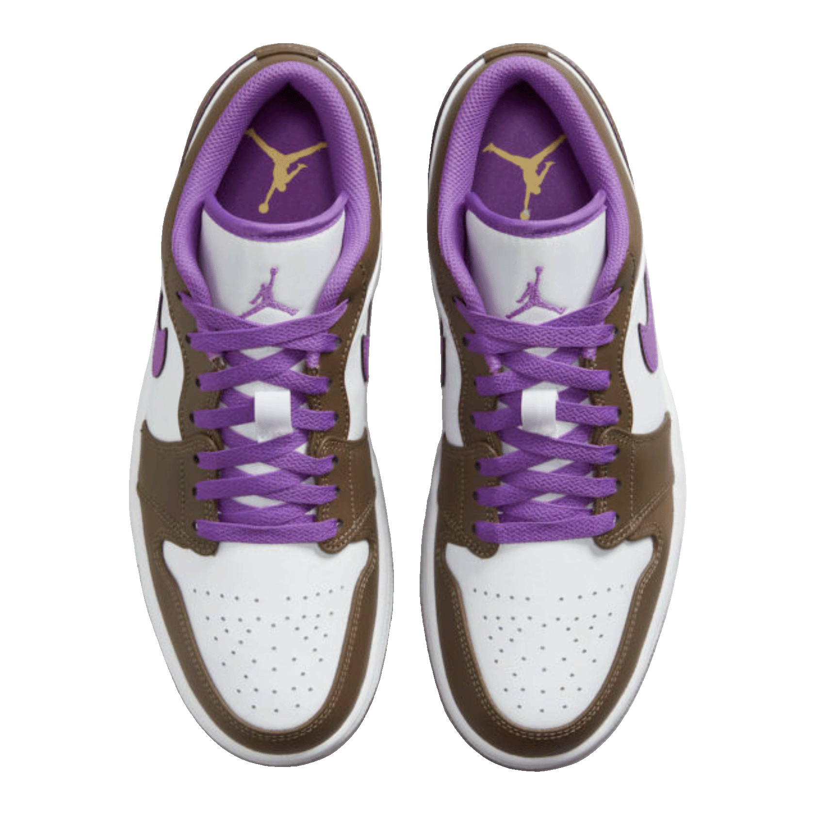 Nike Air Jordan 1 Low Purple Mocha Oben