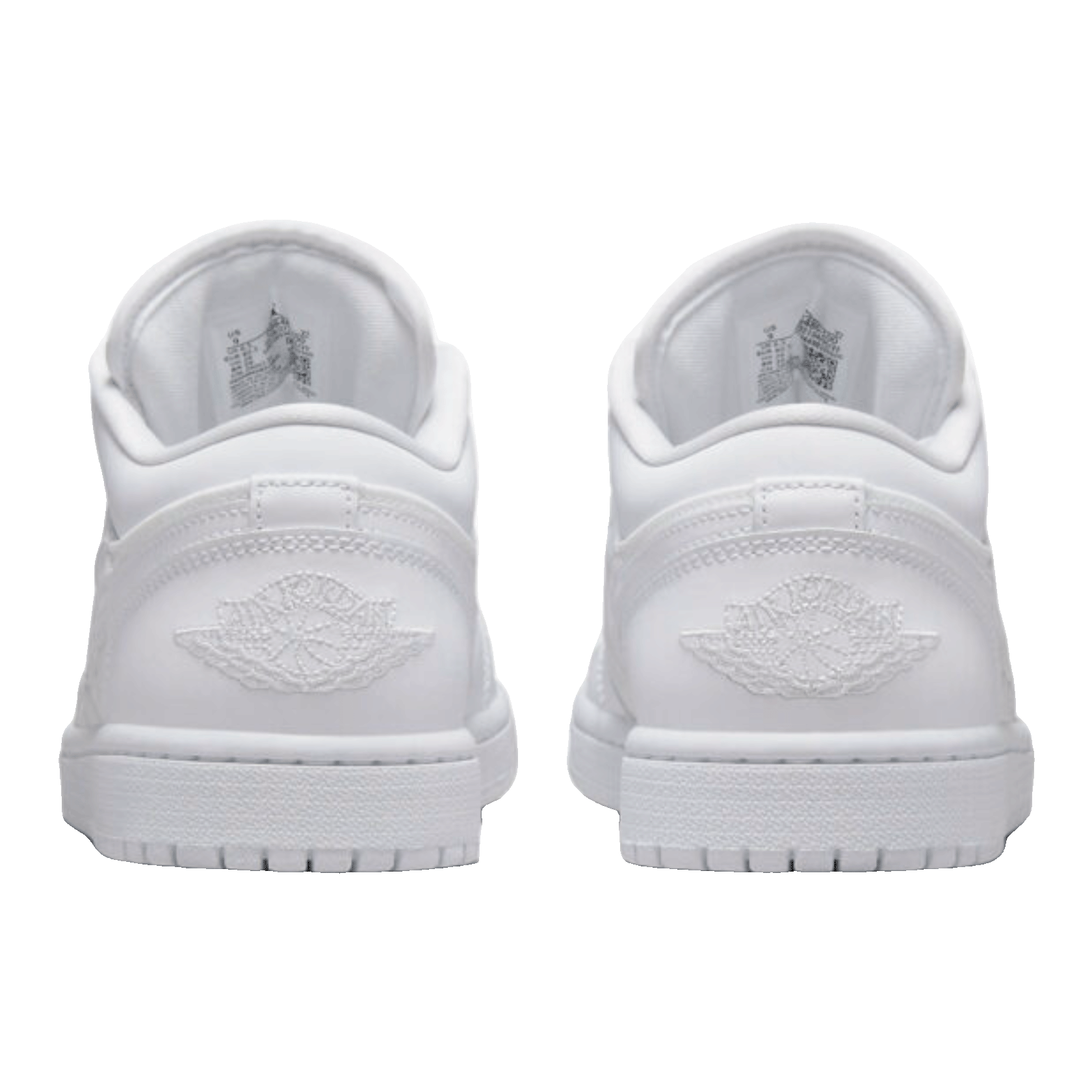 Nike Air Jordan 1 Low Quilted White (W) Back