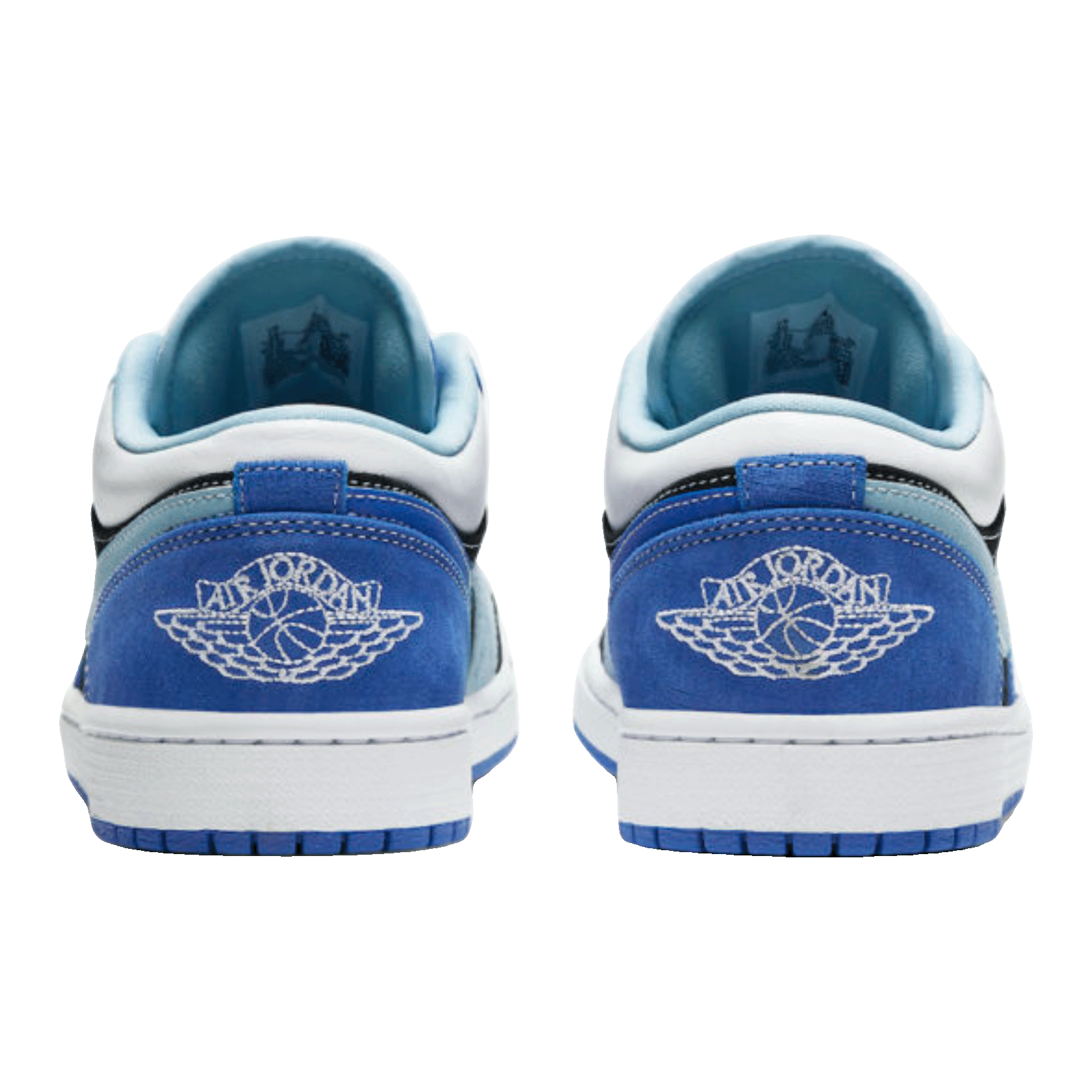 Nike Air Jordan 1 Low Racer Blue White Back