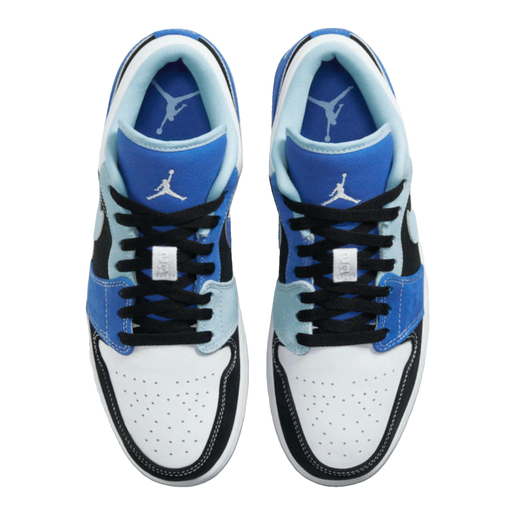 Nike Air Jordan 1 Low Racer Blue White Oben