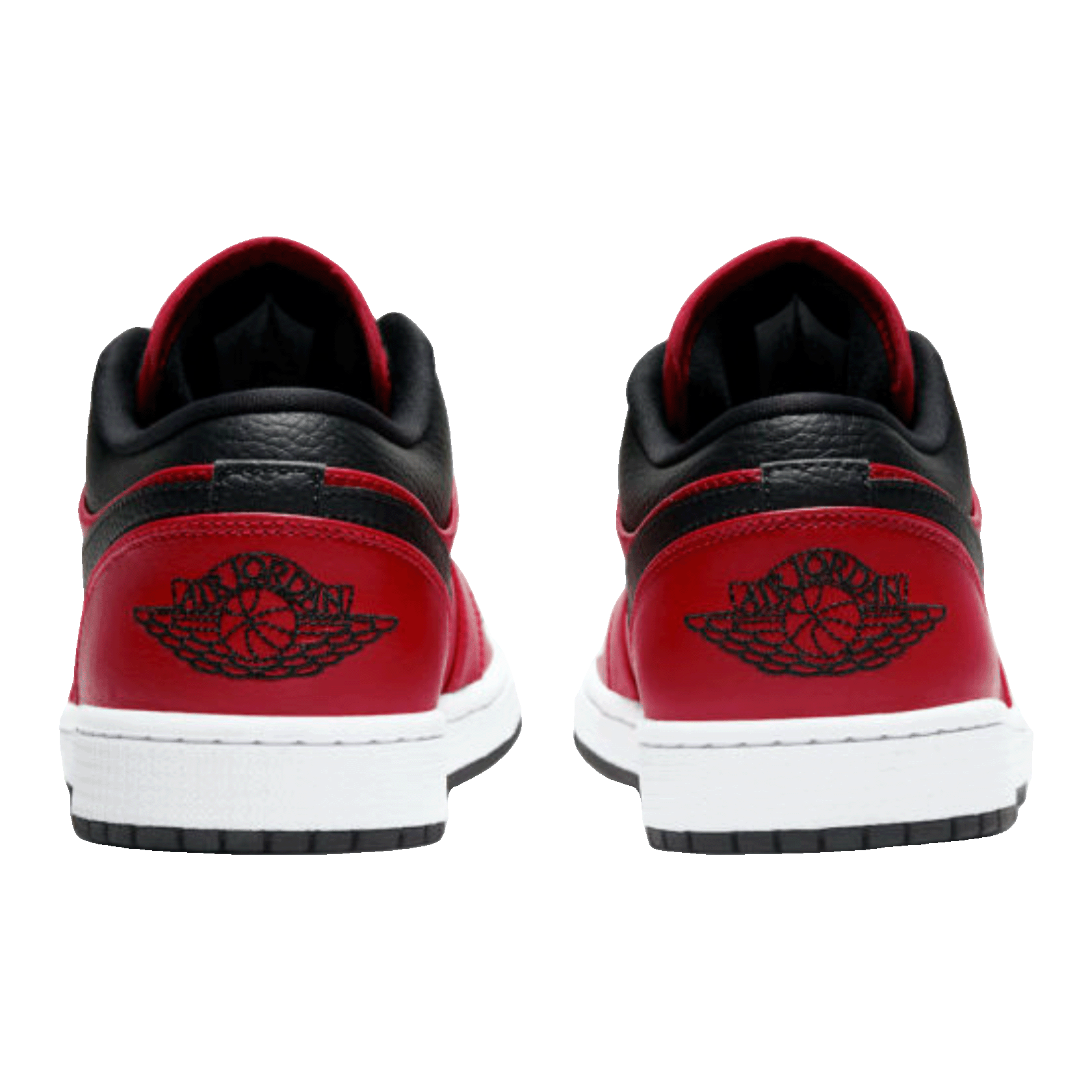 Nike Air Jordan 1 Low Reverse Bred Pebbled Swoosh Back