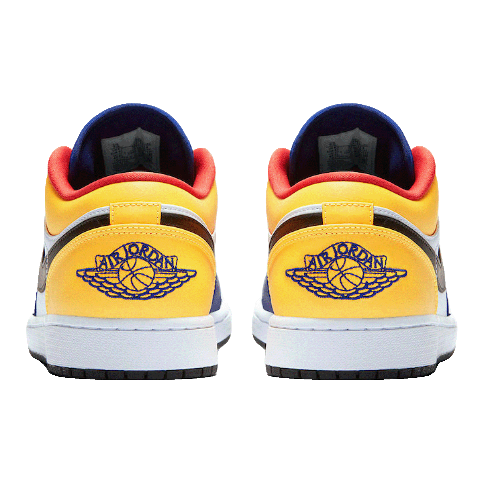 Nike Air Jordan 1 Low Royal Yellow Back