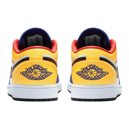 Nike Air Jordan 1 Low Royal Yellow (GS) Back