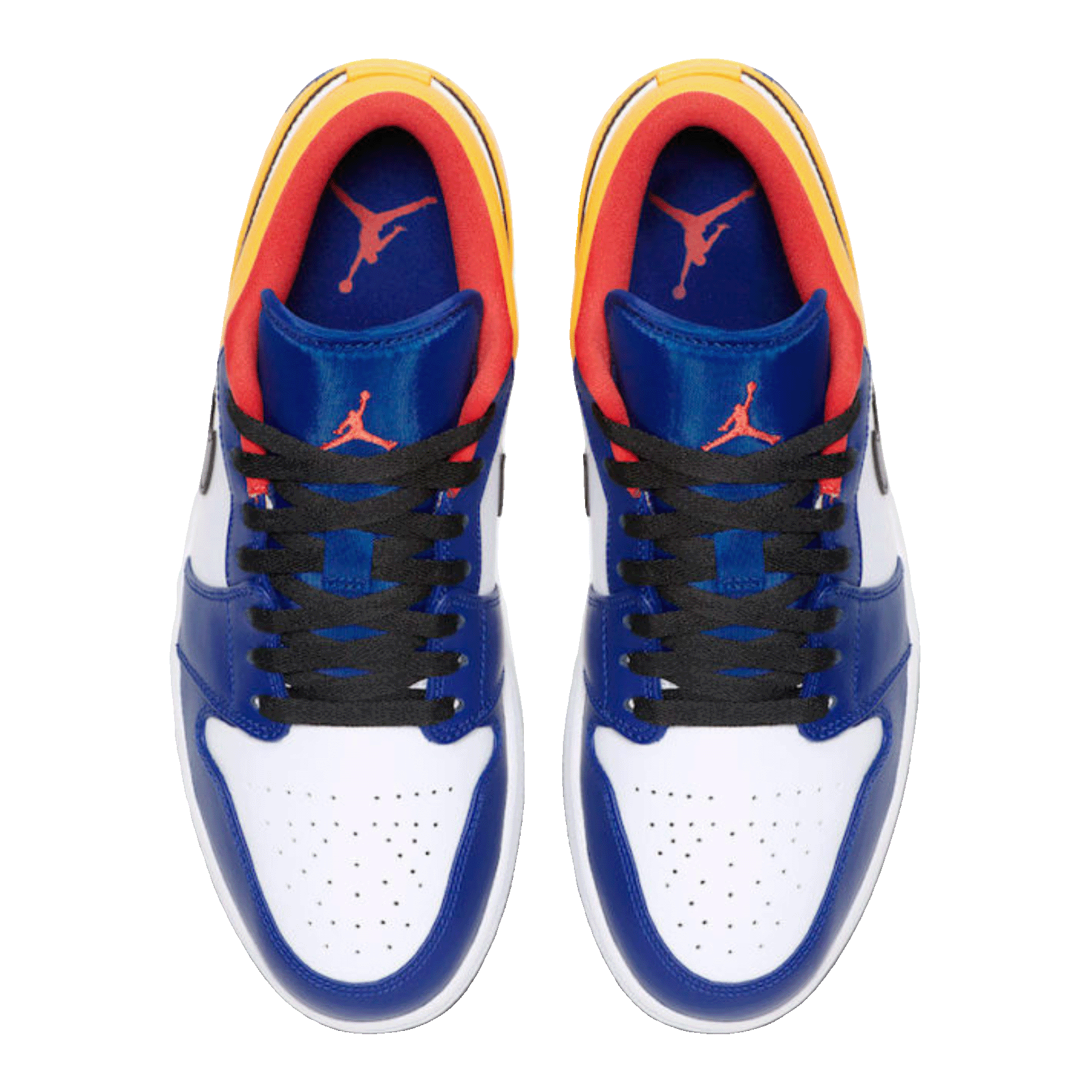 Nike Air Jordan 1 Low Royal Yellow (GS) Oben
