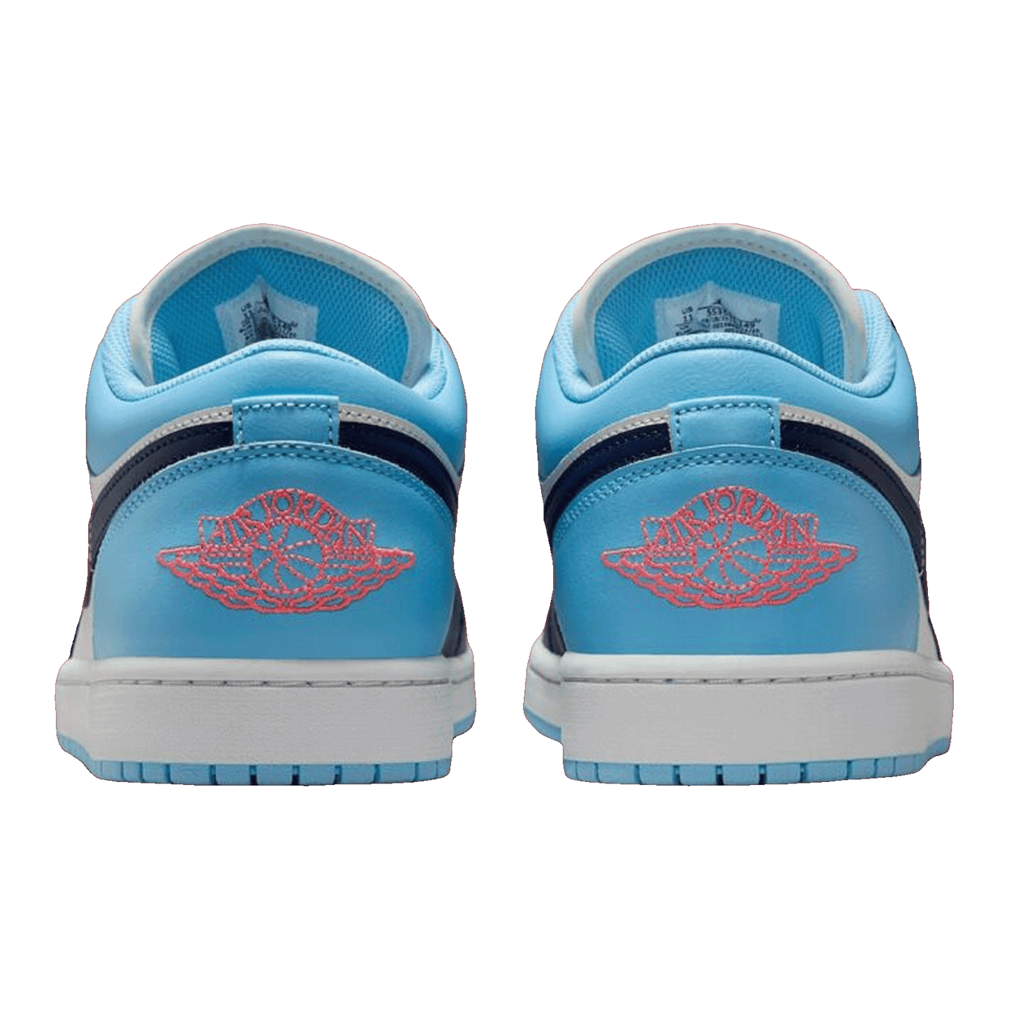 Nike Air Jordan 1 Low Sail Blue Chill (GS) Back