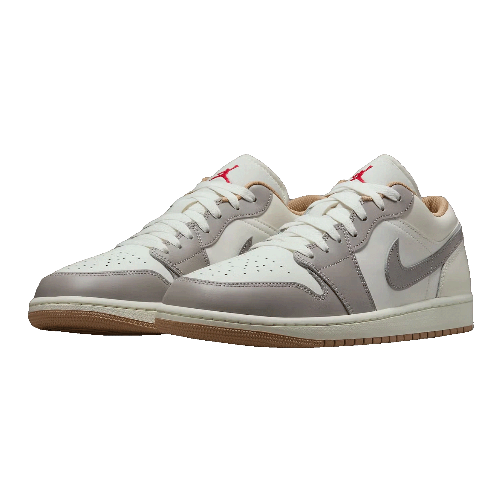 Nike Air Jordan 1 Low Sail College Grey Rattan Side 553558-169