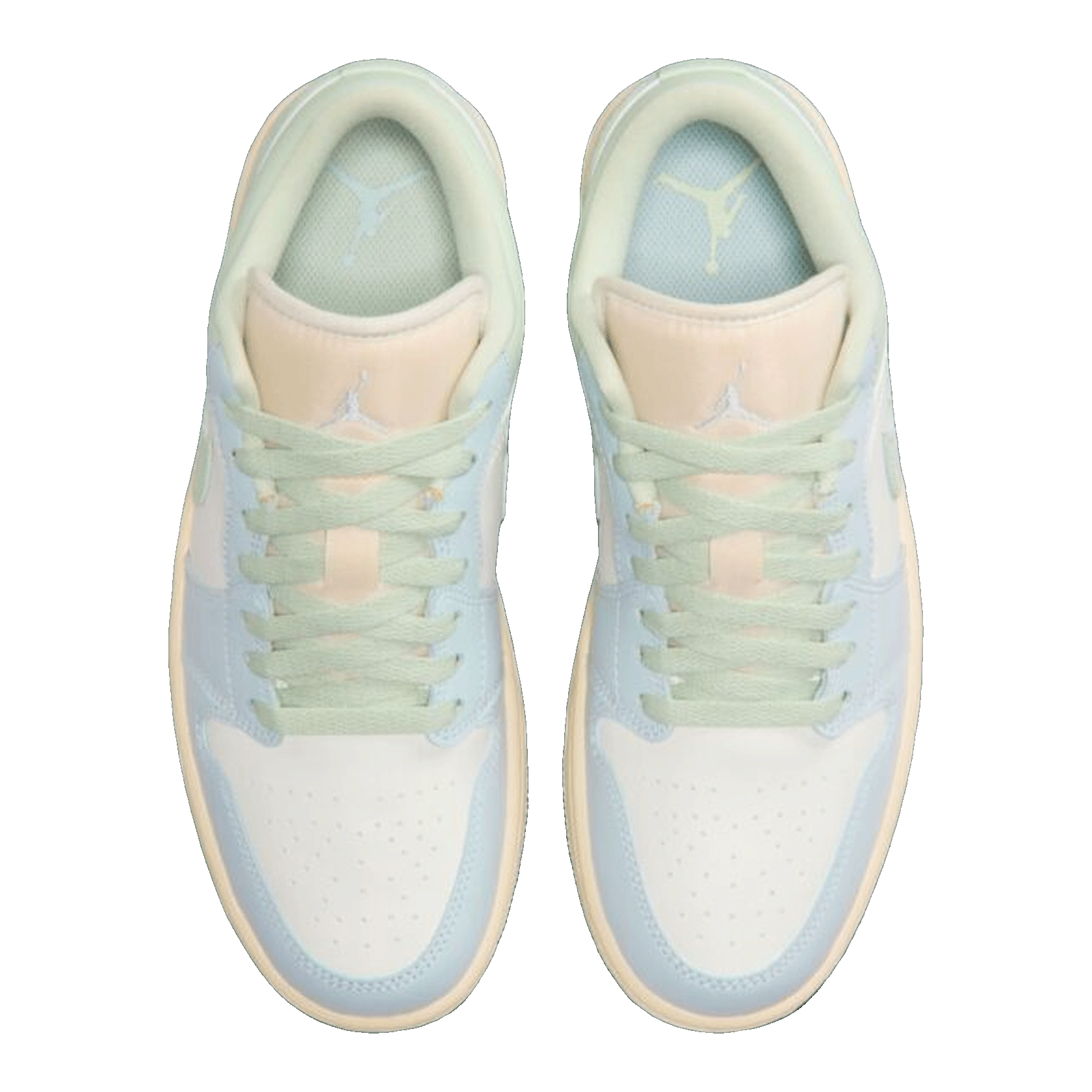 Nike Air Jordan 1 Low Sail Jade Aura (W) Oben DC0774-108
