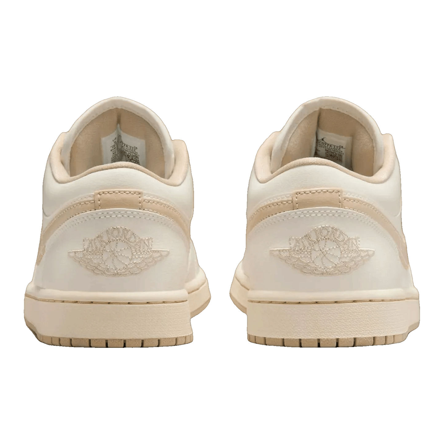 Nike Air Jordan 1 Low Sail Rattan (W) Back DC0774-112