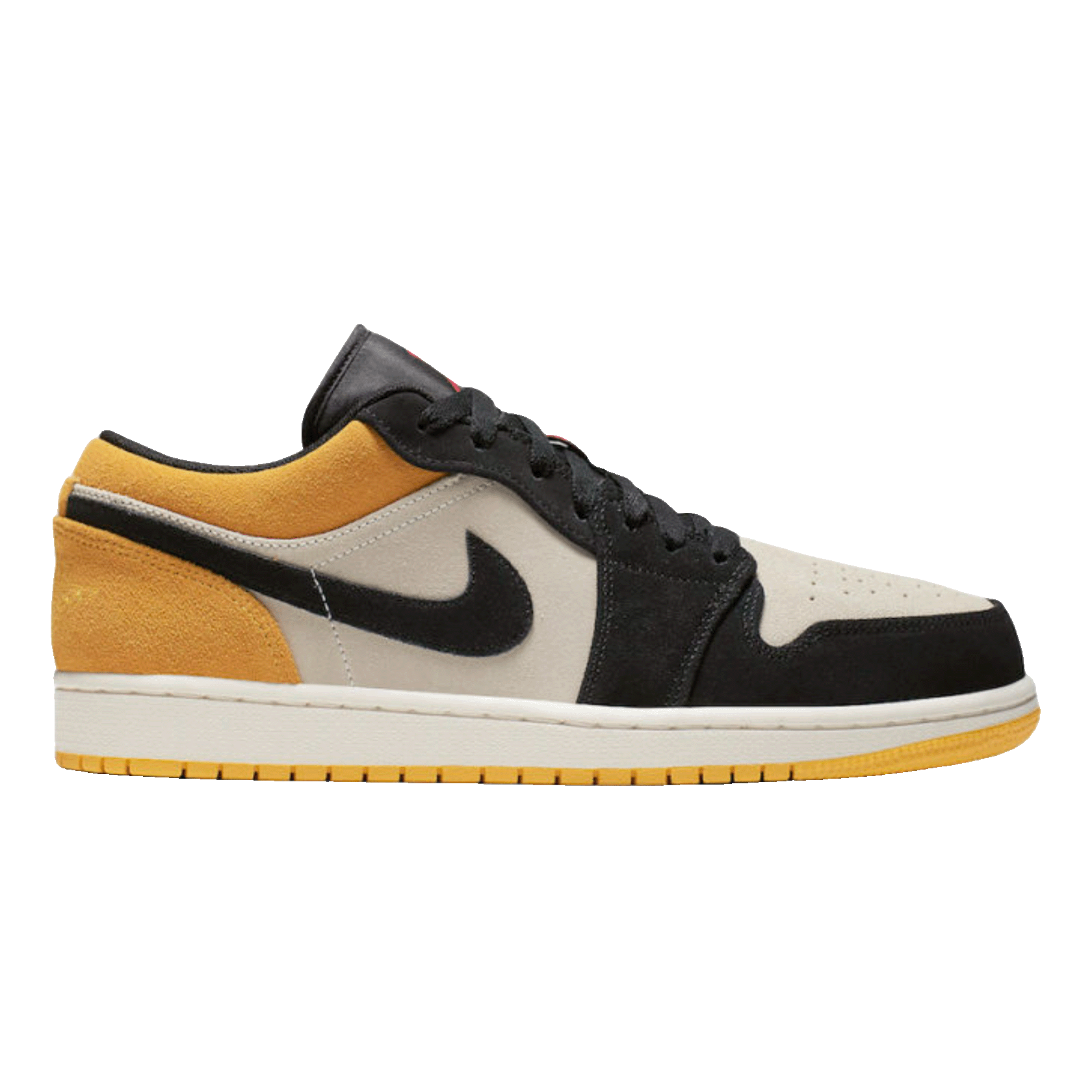 Nike Air Jordan 1 Low Sail University Gold Black
