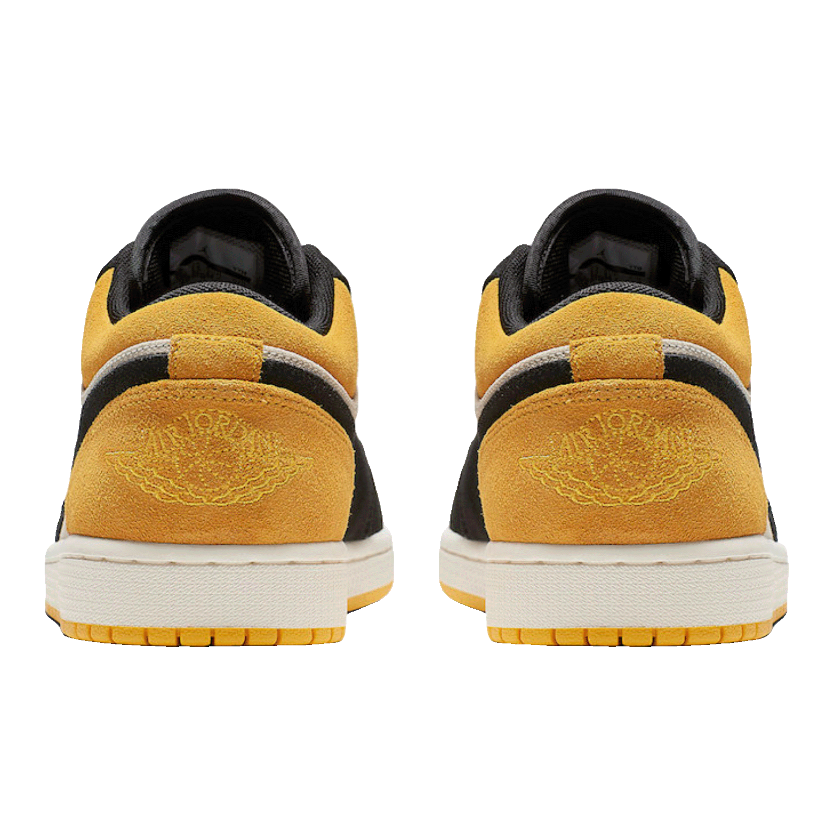 Nike Air Jordan 1 Low Sail University Gold Black Back
