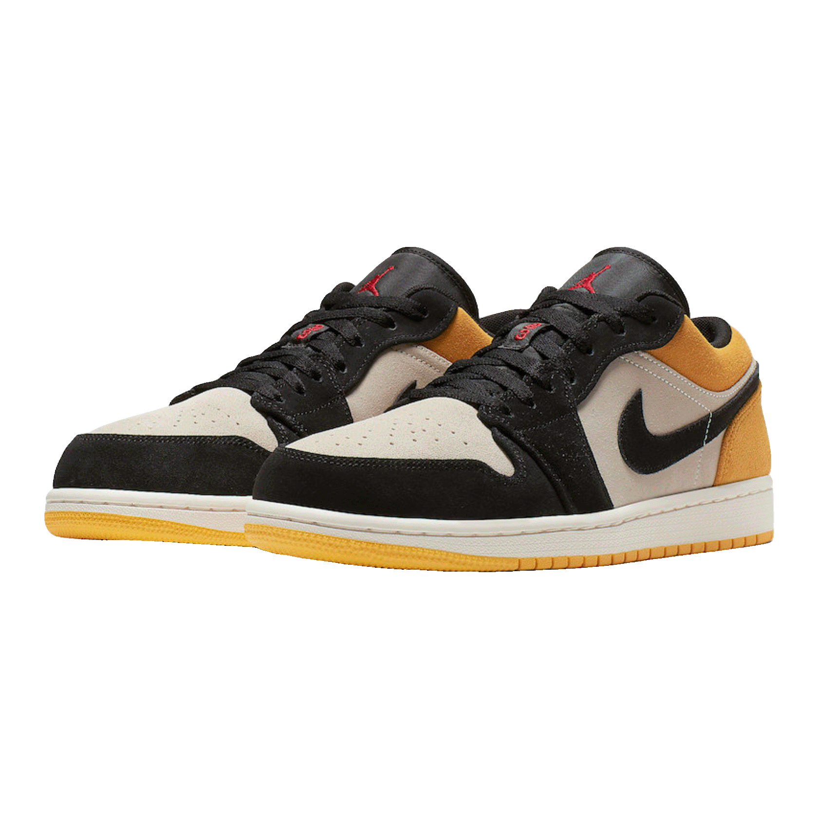 Nike Air Jordan 1 Low Sail University Gold Black Side