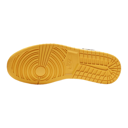 Nike Air Jordan 1 Low Sail University Gold Black Sohle
