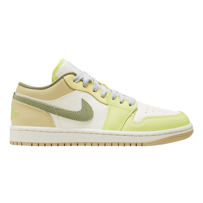 Nike Air Jordan 1 Low Sail White Oil Green (W)