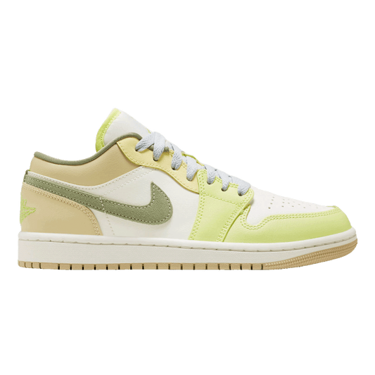 Nike Air Jordan 1 Low Sail White Oil Green (W)