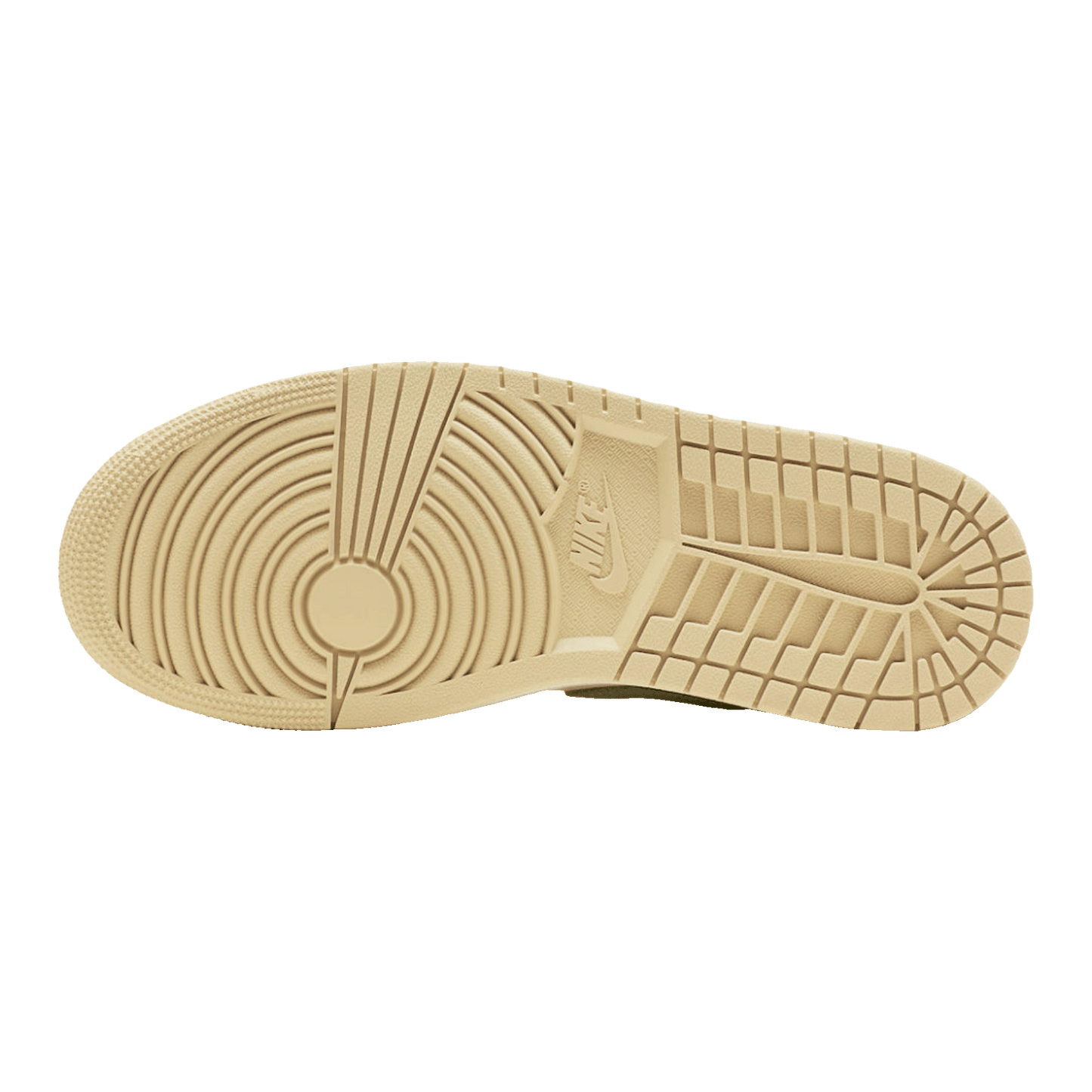 Nike Air Jordan 1 Low Sail White Oil Green (W) Sohle