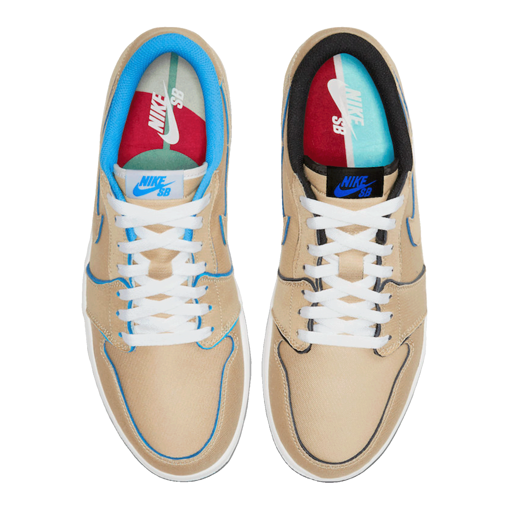 Nike Air Jordan 1 Low SB QS Lance Mountain Desert Ore Oben