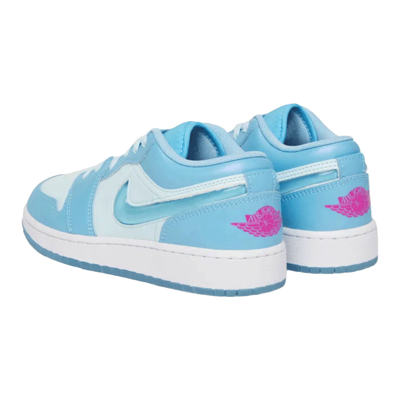 Nike Air Jordan 1 Low SE Aquarius Blue (GS) Back
