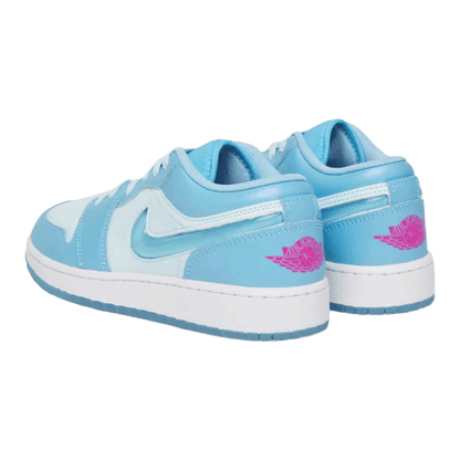 Nike Air Jordan 1 Low SE Aquarius Blue (GS) Back