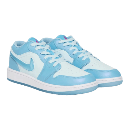 Nike Air Jordan 1 Low SE Aquarius Blue (GS) Side