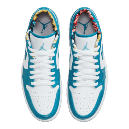 Nike Air Jordan 1 Low SE Barcelona Cyber Teal Oben