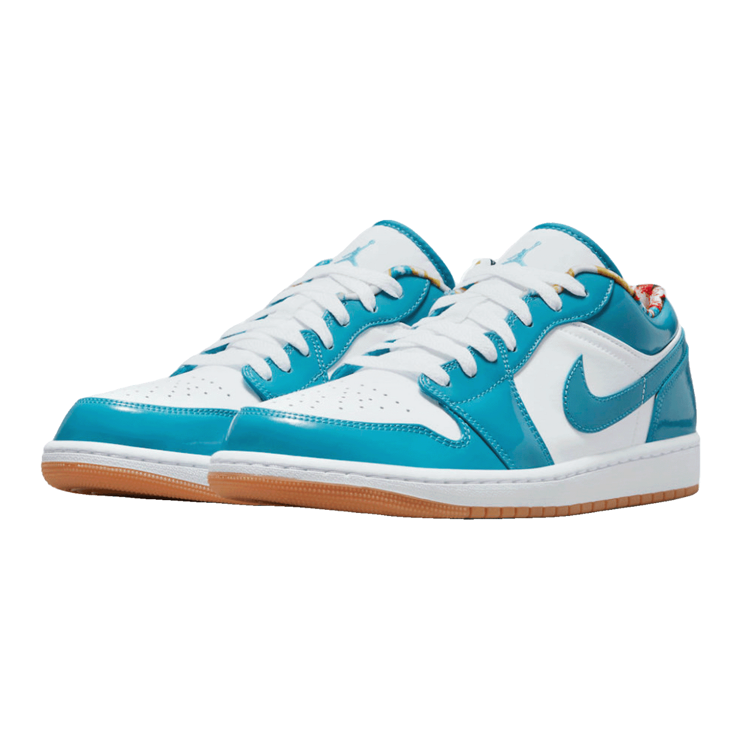 Nike Air Jordan 1 Low SE Barcelona Cyber Teal Side