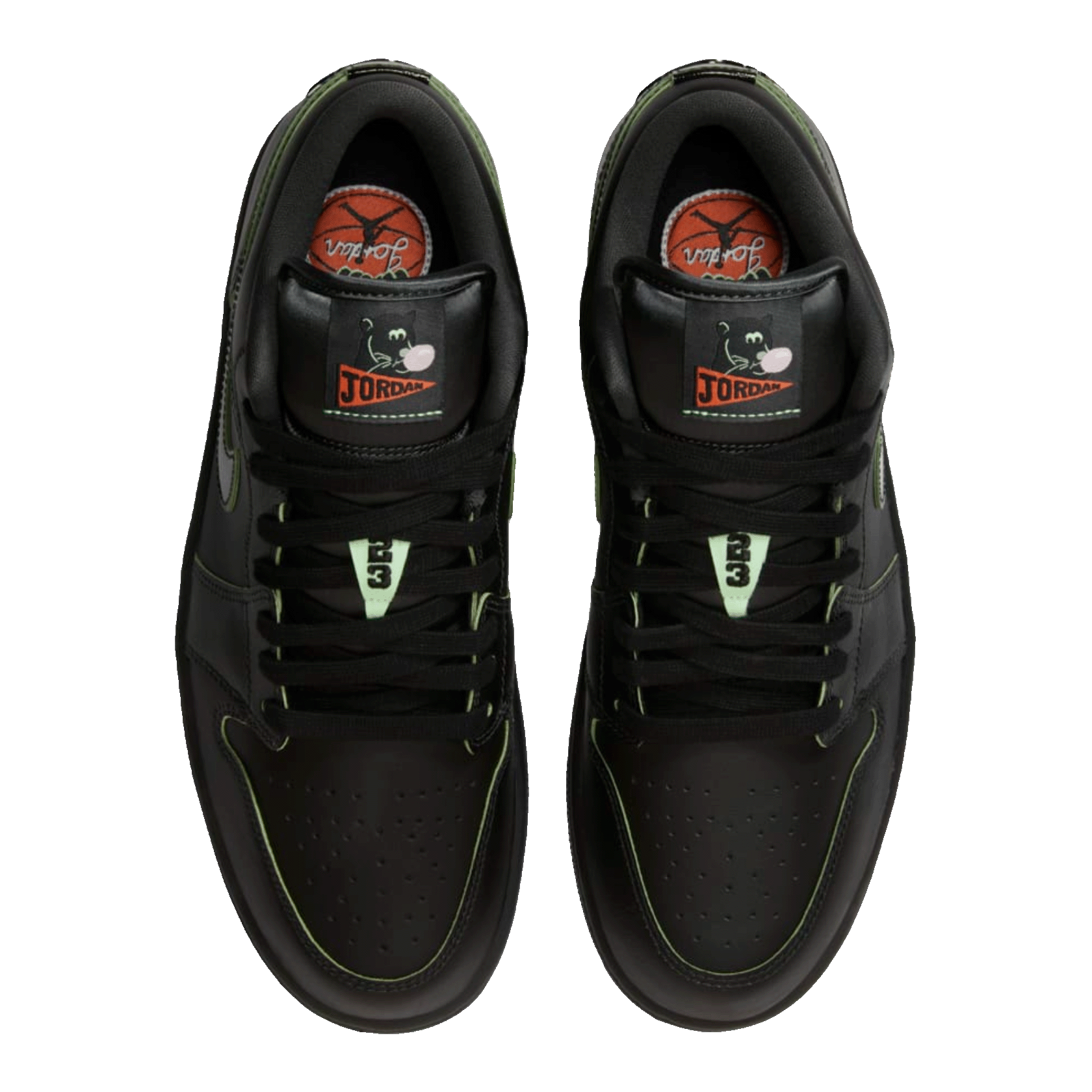 Nike Air Jordan 1 Low SE Black Cat Mascot Oben