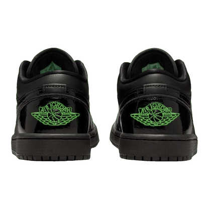 Nike Air Jordan 1 Low SE Black Croc Scream Green (W) Back IQ9701-010