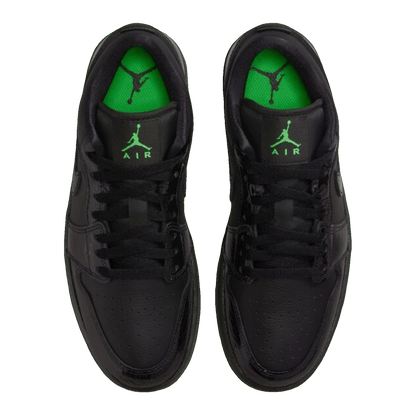 Nike Air Jordan 1 Low SE Black Croc Scream Green (W) Oben IQ9701-010