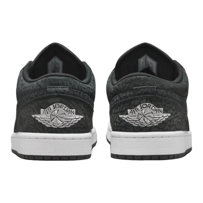 Nike Air Jordan 1 Low SE Black Elephant (GS) Back