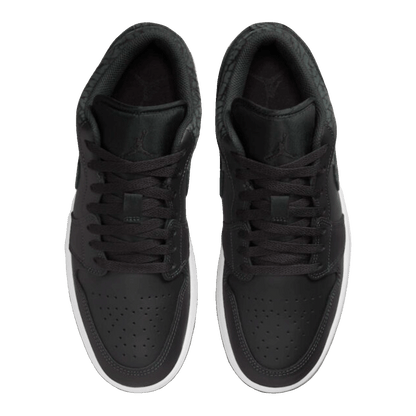 Nike Air Jordan 1 Low SE Black Elephant (GS) Oben